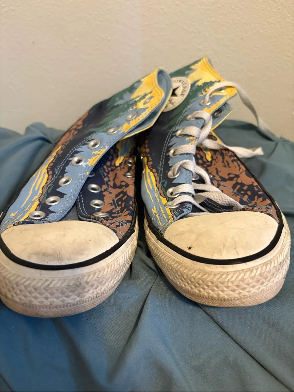 Converse High Top Sneakers Nation State Park